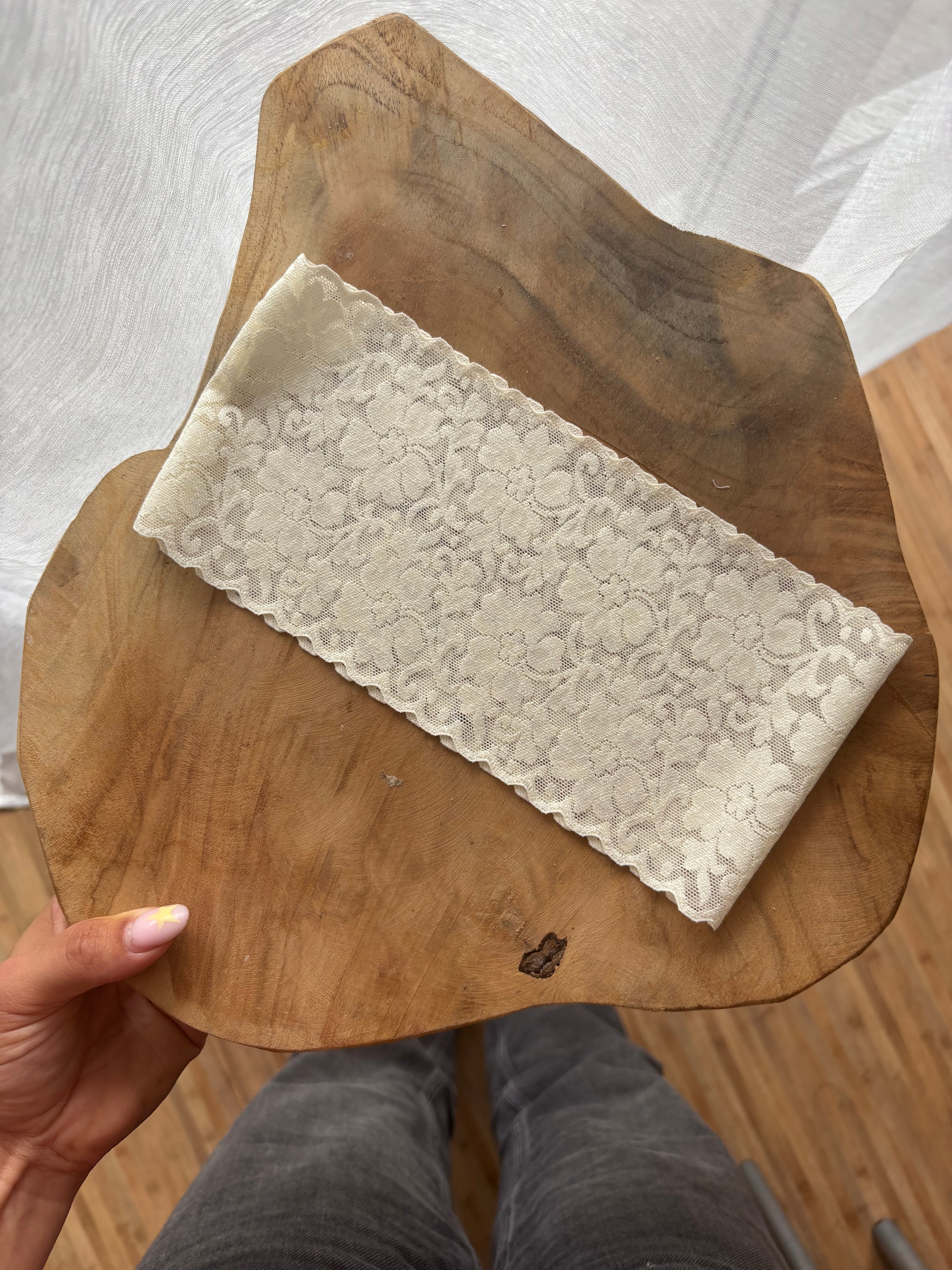 Bandeau DENTELLE CRÈME