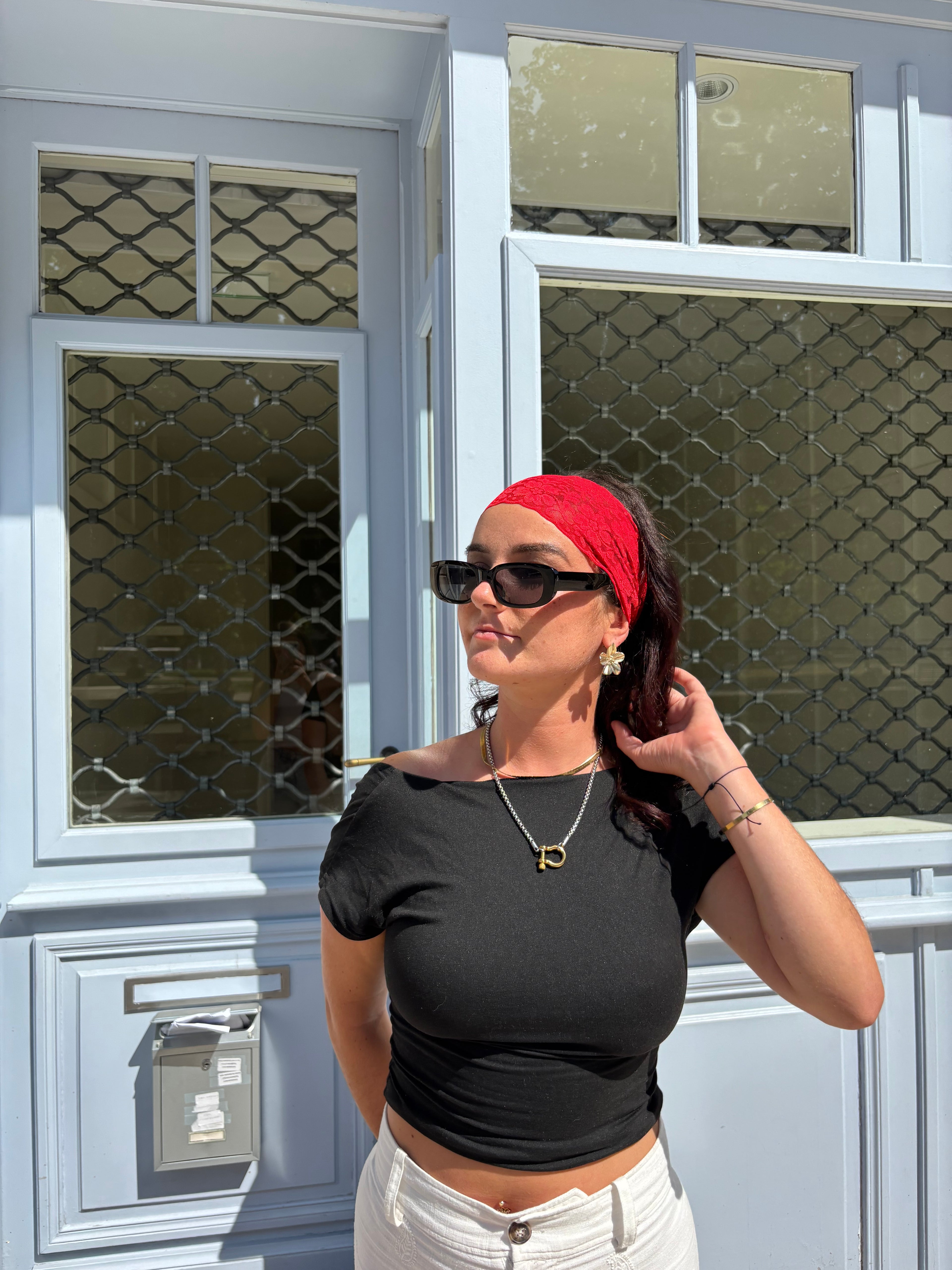 Bandeau DENTELLE ROUGE