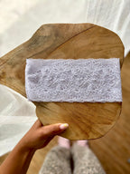 Bandeau DENTELLE blanche