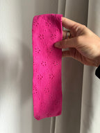 Bandeau BRODÉ ROSE
